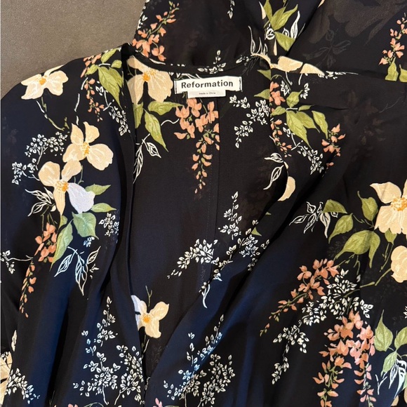 Reformation Lemongrass Jumpsuit in Isabella *NWT* - Picture 3 of 4